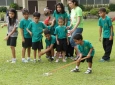 Relay games.