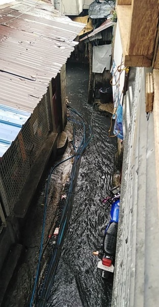 Flooding in Barangay Carreta, Cebu City, October 23rd